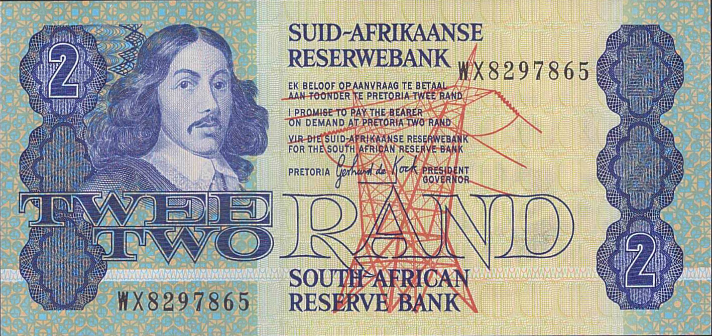 South Africa 2 1978 UNC P-118/d